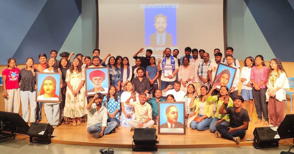 Dr Jaswant Rai Honored at Azim Premji University Bengaluru